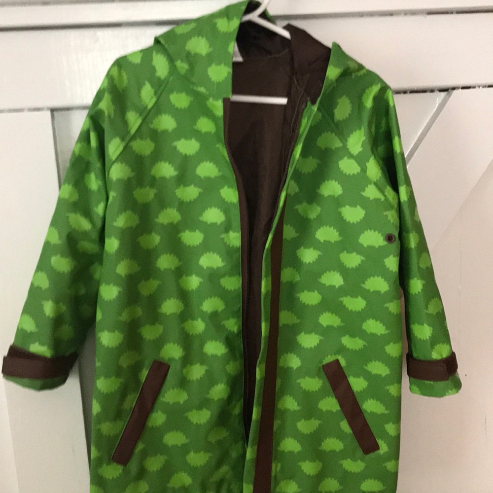Hedgehog raincoat